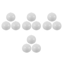 12St Witte PVC Strandballen Opblaasbaar Voor Buitenplezier