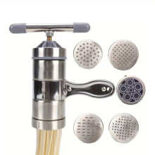 Manual Pasta Maker 304 Stainless Steel 5 Presses Juicing