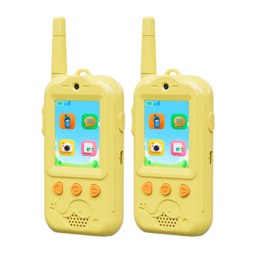 Βιντεο-walkie talkie2PCS με κάμερες και εναλλάκτες φωνής – Ιδανικά για οικογενειακά