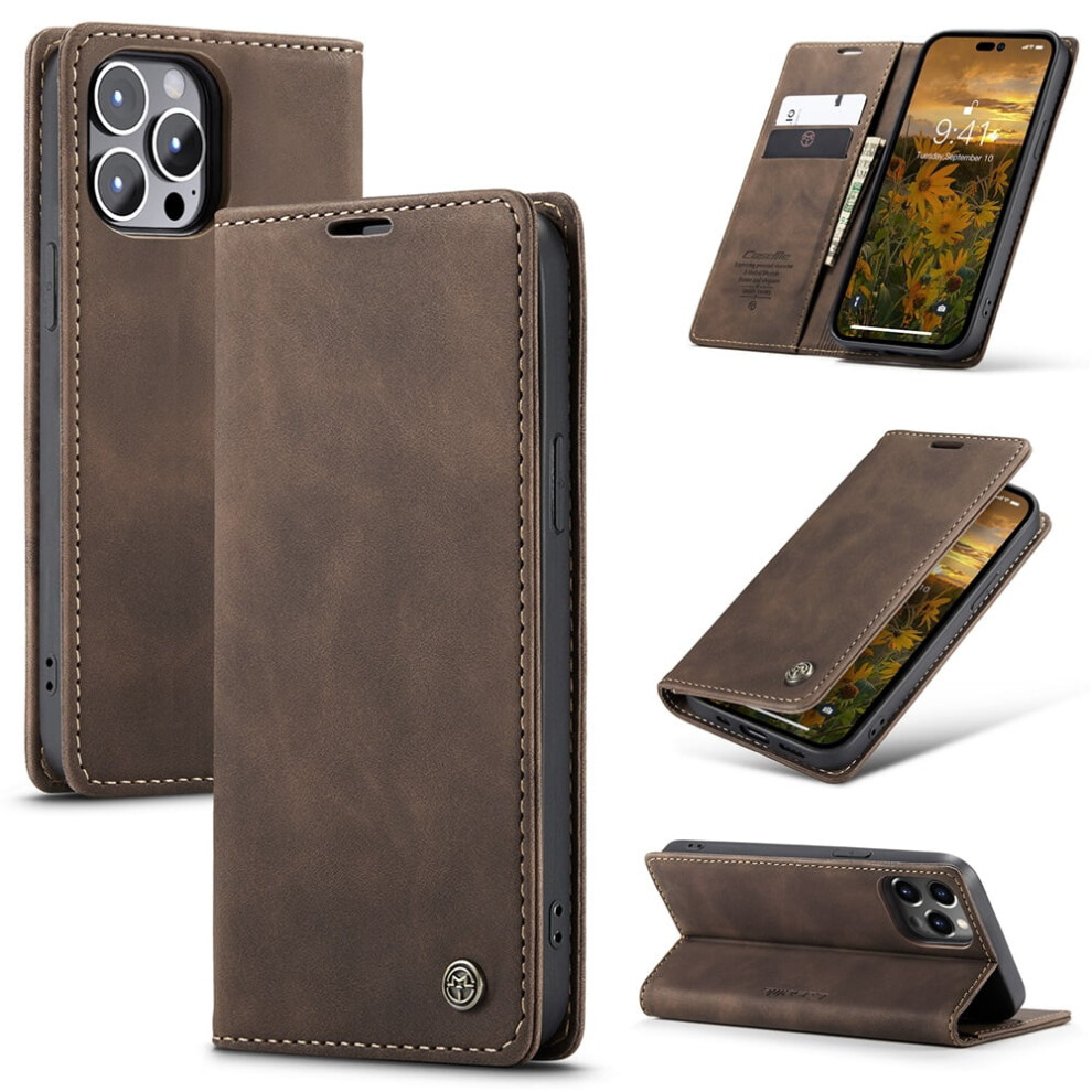Caseme Leather Flip Wallet Case For Iphone 14 Pro Max Â 9152228987258