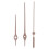 Quiet Wall Clock Movement Kit with Hands and Fittings 1