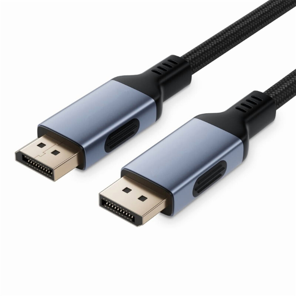 Ultra High Speed Displayport Cable 16K 2.1, Dp Cord For Ultimate Gaming Experience, 80Gbps, 16K@60Hz, 8K@240Hz 9418476640636