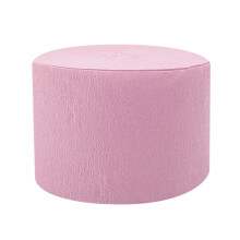 E Light Pink Crepe Paper Roll 1.77 Inches For Party And Art Projects