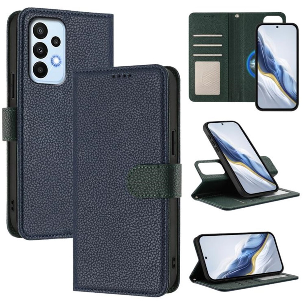 Rfid Blocking Magnetic Flip Wallet Case With Wrist Strap 9152228990043