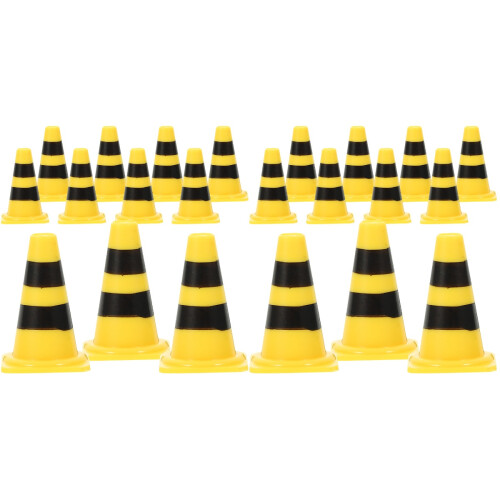 100Pcs Kids Mini Traffic Cones Plastic Toy Learning Fun