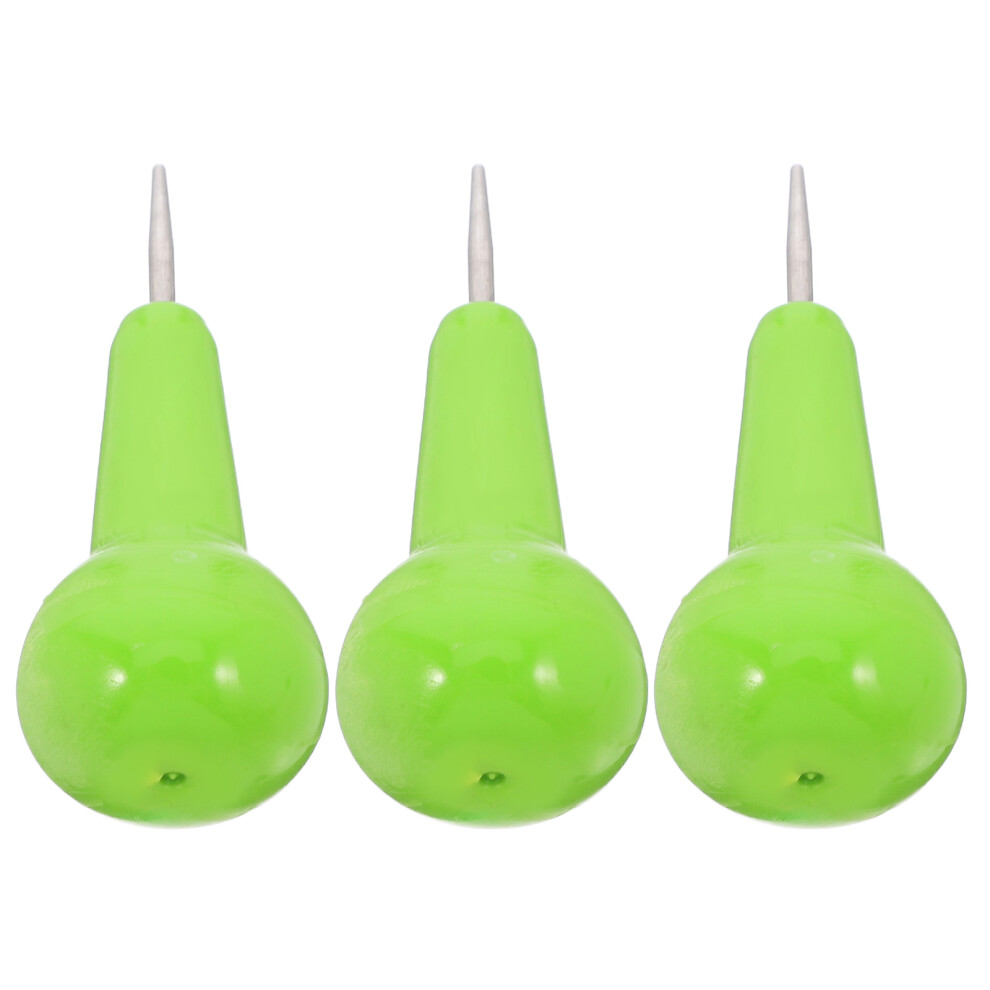 Aboofan Green 3Pcs Lightweight Braille Stylus Pens Assistive Device For Blind