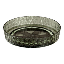 Y-535 Green Kitchen Turntable Organizer Rotating Rack For Countertop Spice Storage Multifunctional Green Tone Design Living Room Desktop #3lu1r
