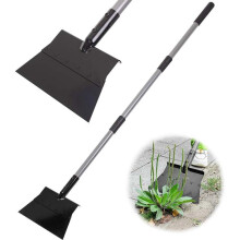 Snow Removal Shovel with Manganese Steel Head, Rust-Inhibiting Coating, Compact & Lightweight, DIY Handle – Compatible with Yard/Garden Use