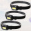 3Pcs Farol Frontal LED Para Corrida E Acampamento Preto 9