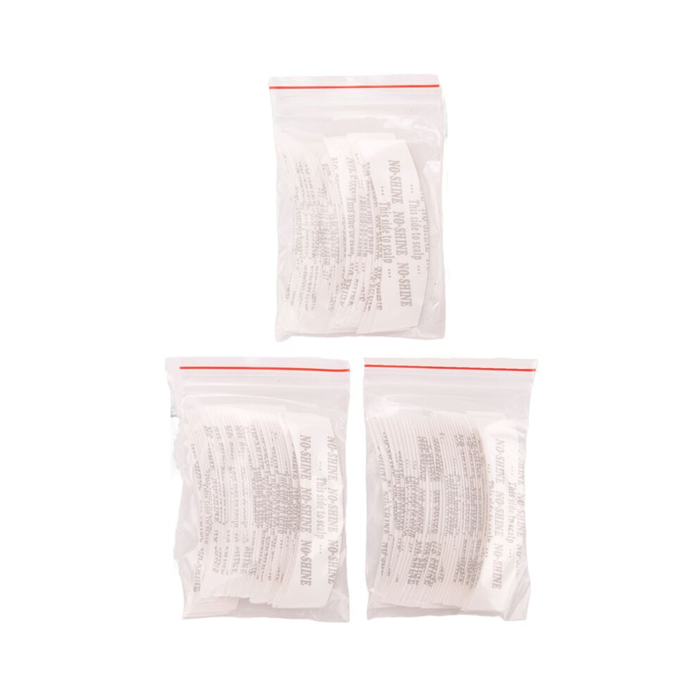 108Pcs/Lot No Shine Wig Double Sided Tape Hair Adhesive Extension Tape Strips Waterproof For Toupee/Lace Wigs Film C Typecat