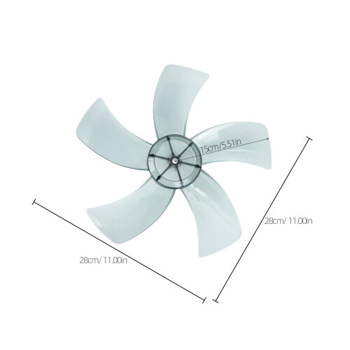 Conjunto De Pás De Ventilador Plástico Para Ventilador De Coluna 2