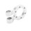 2pcs RC Trailer Hook 1/10 Crawler Aluminum Silver 11