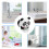 extensor de torneira para crianças com design de panda 8