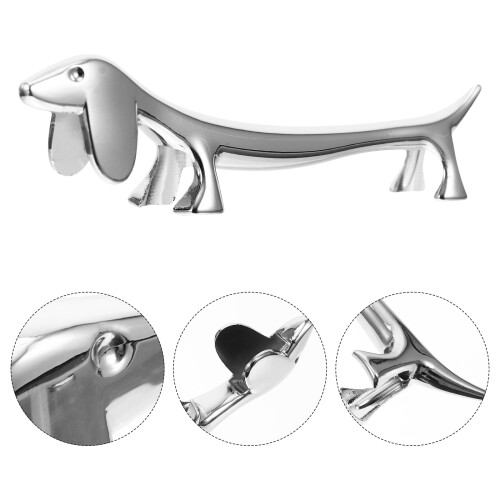 4Pièces Support Baguettes Alliage Argent Organiseur Couverts 2