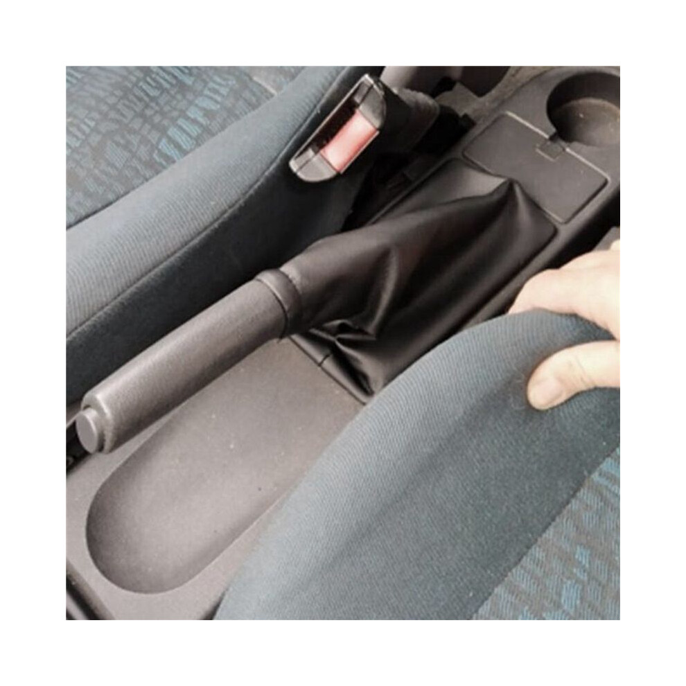 3X Parking Handbrake Gaiter Handbrake Boot Cover For Vectra B 1995-2002 Anti Slip Shift Knob Gaiter Boot Black 4713231093425