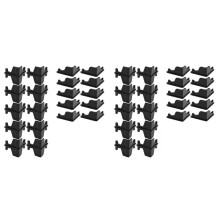 40PCS Post Inserts Connectors for Shelf Heavy Duty Shelving Unit - Plastic, Injection Molded, Sturdy & Strong Support