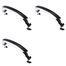 3X Left Exterior Door Handle A2217600970 for S-CLASS W221 S300 S350L S500 S600 2006-2013 Outside Pulle Grip