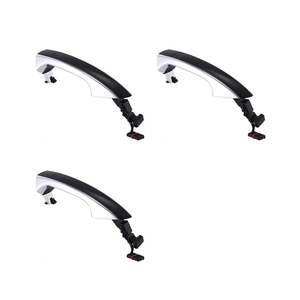 3X Left Exterior Door Handle A2217600970 For S-Class W221 S300 S350l S500 S600 2006-2013 Outside Pulle Grip 4711729778601