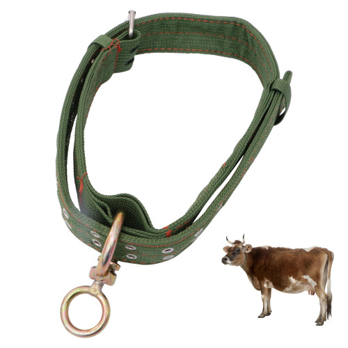1 Unidade Coleira Acolchoada Para Gado Ovelha Cavalo Verde 2