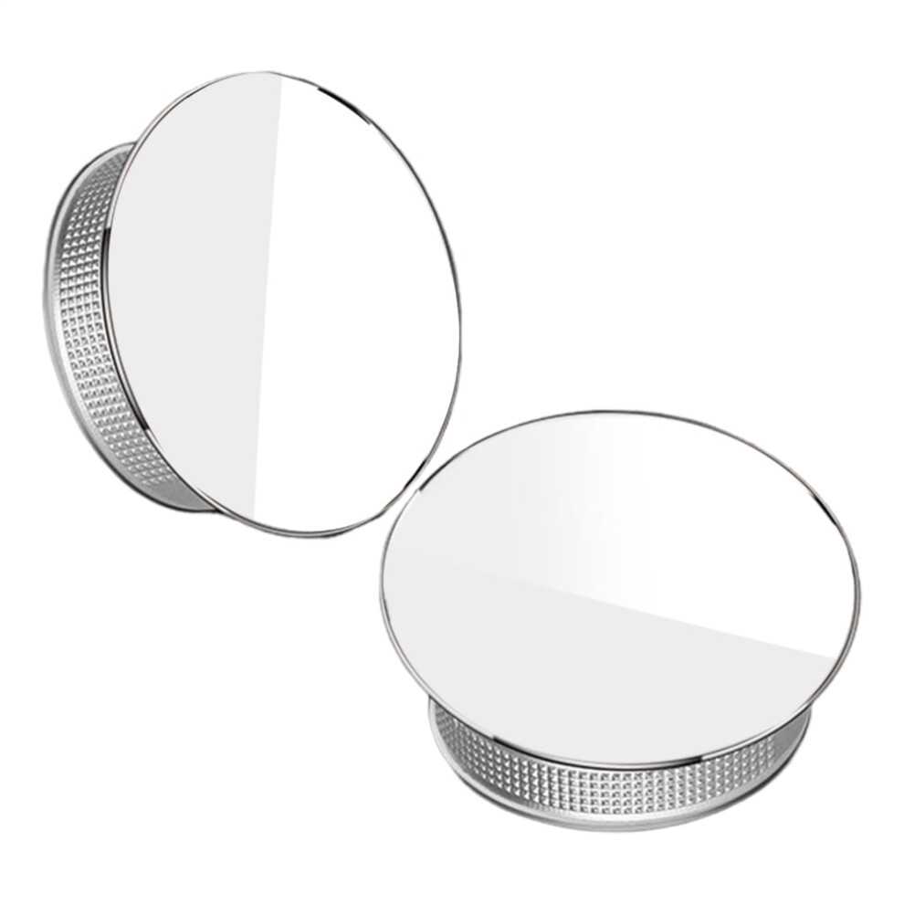 2X Convex Side View Mirror, 360 Adjustable Suction Cup, Hd Reversing Auxiliary Mirror Compatible With Cars 9551475218786
