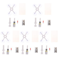 5Ensembles Kit Réparation Fissure Verre Auto Nettoyage Rapide