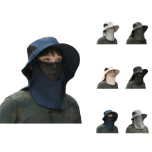 Cappello da donna a tesa larga in paglia - Protezione UPF50+ Cappello estivo da giardino e pesca Cappello da sole per uomo e donna