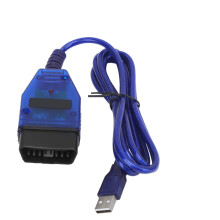 ECU Scanner Car Diagnostic Tool VAG KKL409OBD USB Interface Winkfp Programming K+DCAN Interface NCS Coding USB to OBD2Diagnostic Cable for BMW and