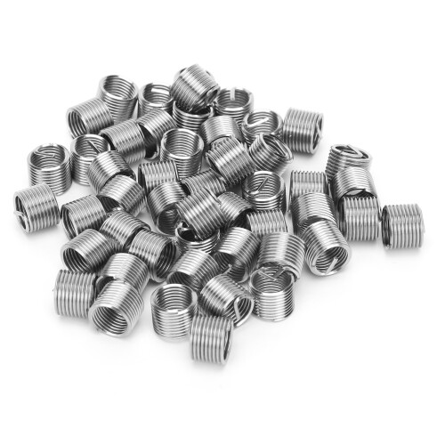 Insertos de rosca de arame elástico resistente, ferramenta de reparo de roscas, alta resistência, conversão métrica para polegadas, resistente ao