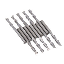 Fast Engraving CNC Router Bits Spiral Upcut, High Precision Carbide End Mill Two Flute Smooth Cutting Tools For Wood Plastic Smart Milling Ball Nose