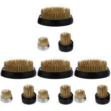 12PiÚces Base Fixation Fleurs Acier Durable Pour Décor Intérieur