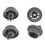 Convenient Replacement Wheel Dishwasher Rollers Plastic Texture Dishwasher Wheels Suitable for Various Dishwasher Models 1
