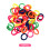 Λαστιχάκια μαλλιών Bold Toddler Hair Ties Υψηλής Ελαστικότητας, Φωτεινά Χρώματα 1