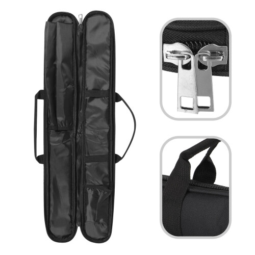 bolsa para flauta com capa leve e organizador 2