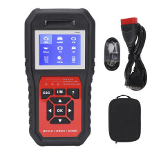 Avancerad OBD2-diagnostisk skanner för felsökning och rensning av motorfel, direktuppspelning av data med DTC-databas, universell