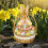 Osterhasen-Gartenstecker mit Ei, Frühlingsdeko 1