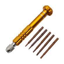 Precise 5 in 1 Screwdriver Disassembly Set for Computer, Glasses, and Watch Maintenance Outdoor Camping Professional Use