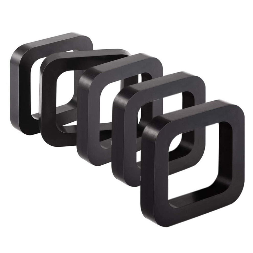 Trailer Hitch Noise Reducer Vibration Reduction Eliminate Noise Reduce Rattle Hitch Receiver Silencer Universal Fitment Durable Rubber Material 9049227013517