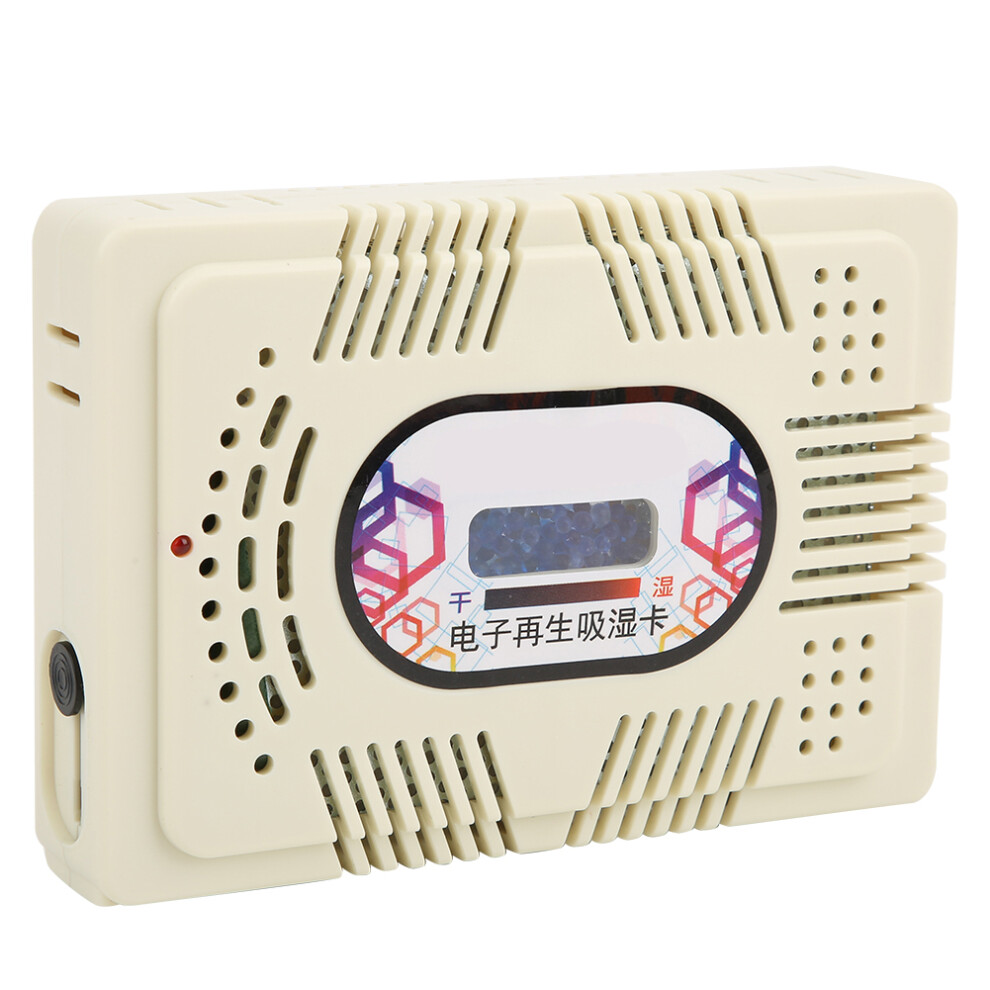 High Efficiency Electric Dehumidifier Premium ABS Flame Retardant Low Energy Consumption With Transparent Visualization Window For Closet Wardrobe