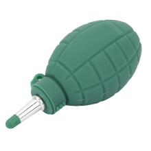 Portable Rubber Bulb Dust Blower with Strong Air Blast, One Way Air Valve and Prevents Air Entering Through the Nozzle, Compact Size Easy to Store