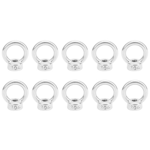 Καλό υλικό χάλυβα M6Thread ανυψωτικού ματιών Nut304Stainless ικανότητας ρουλεμάν