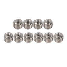 Porca de inserção roscada resistente à ferrugem, insertos de parafuso duráveis com forte resistência à corrosão, bucha redutora M4 para M8