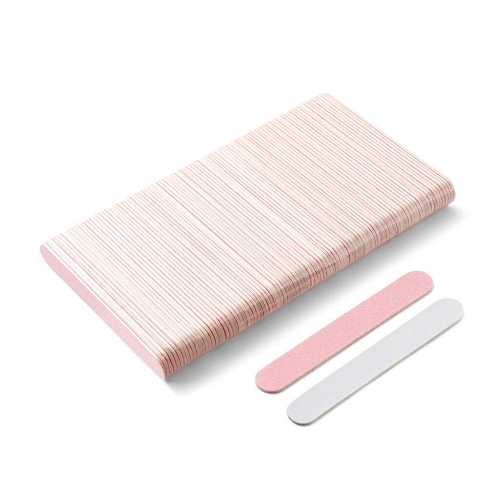 ACDANC wood nail files coarse fine grit 100 pcs
