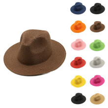 Französische Baskenmütze, Golfmütze und Baskenmütze, rote Baskenmütze, Strohhut, perfekt als Fischerhut mit breiter Krempe für sommerliche