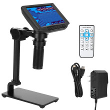 Bild- och videoinspelningsmikroskop HD LCD-skärm Hög förstoringsgrad LED-lampor Uppladdningsbart batteri PC-anslutning Bärbar design Justerbar