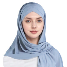 AWZXDE Elegantný dámsky turban, zavinovacia čiapka, mäkká volánová chemoterapia, šatka, pokrývka hlavy, sivá