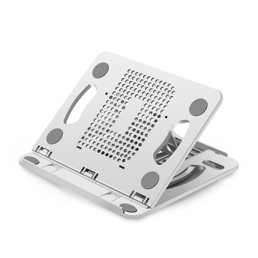 Adjustable Computer Stand Foldable Laptop Bracket Ergonomic For Desk Computer Stand With 360 Degree Rotating Base 9340959309986