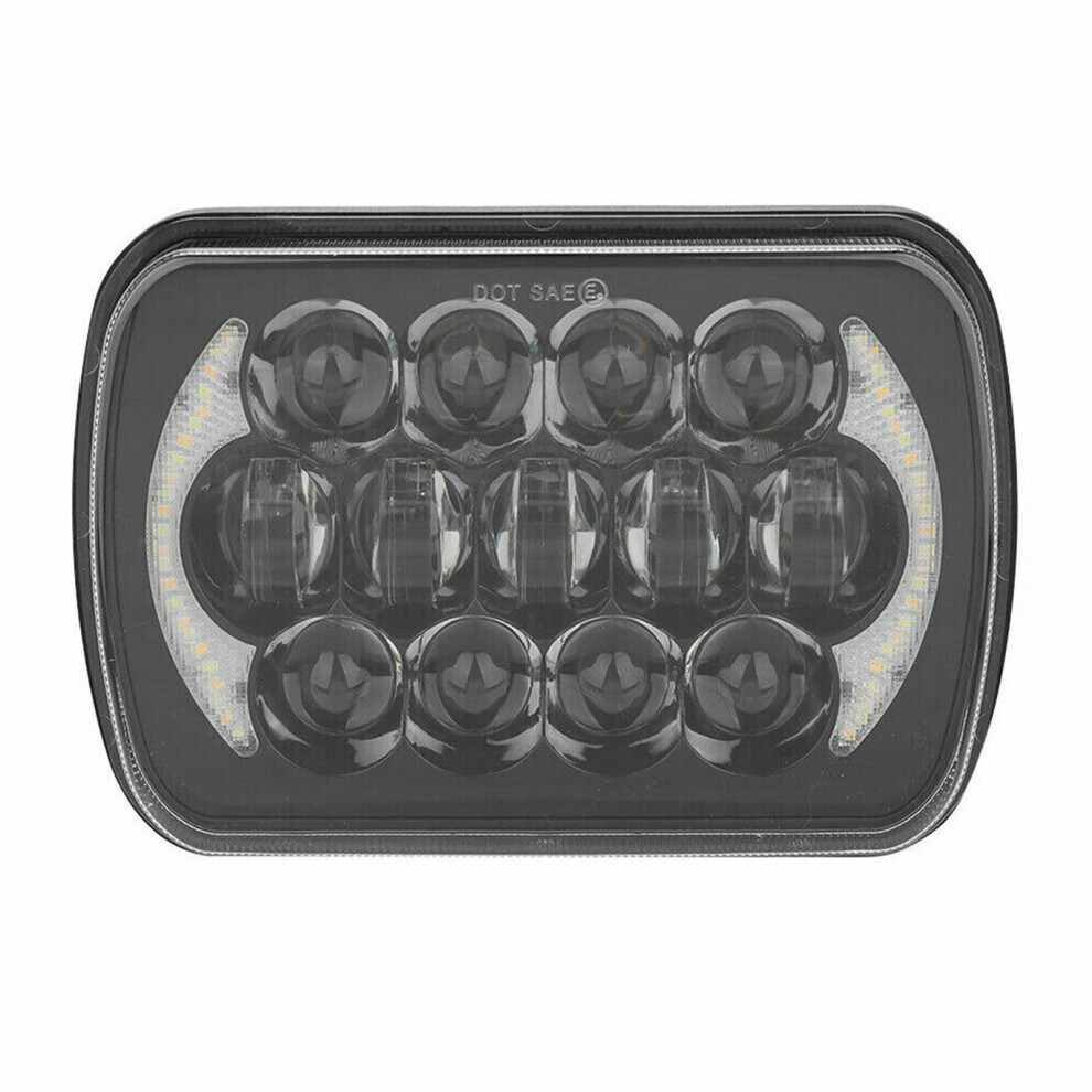 Waterproof Led Headlight With Halo Design, Ultra Bright Angel Eyes Led Projector Headlamp Featuring Drl Turn Signal And Sealed Beam Technology 9191629371181