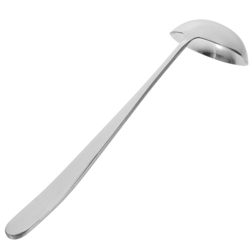 Stainless Steel Dipper Silver Kitchen Tool for Cooking Needs 1Pack