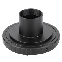 Standaard oculairpoorten voor DSLR- of SLR-camera-aansluiting, vervaardigd met CNC-metaal. Lichtgewicht astronomische telescoopoculairadapter.