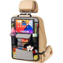 Organizador de Assento, Versão Ultra, Organizadores e Armazenamento para Banco Traseiro, Protetores de Assento com Suporte para Tablet de 12",